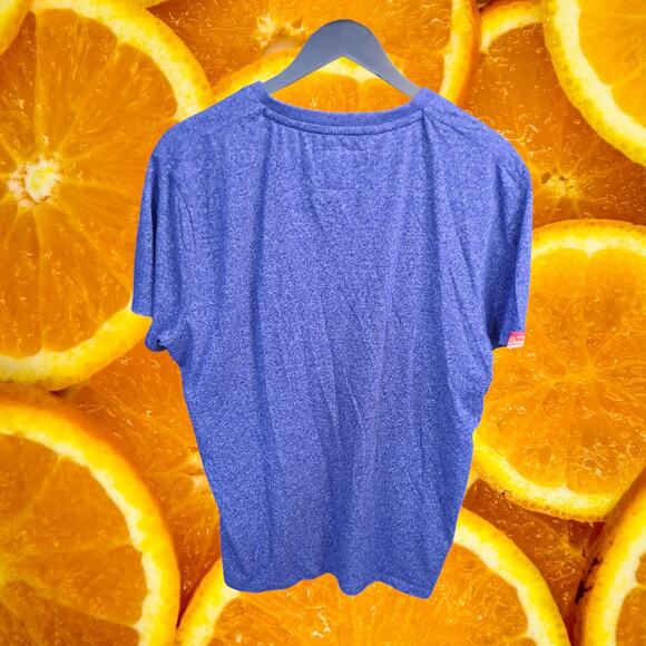 Super Dry Men's Vintage V-neck Short Sleeve Embroidered Logo T-shirt‎ Size XXL - Picture 10 of 10